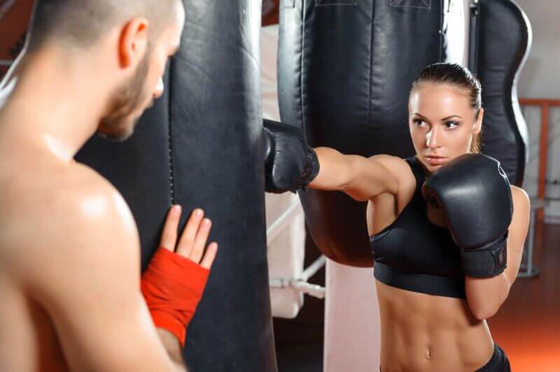 Entrainement de boxe